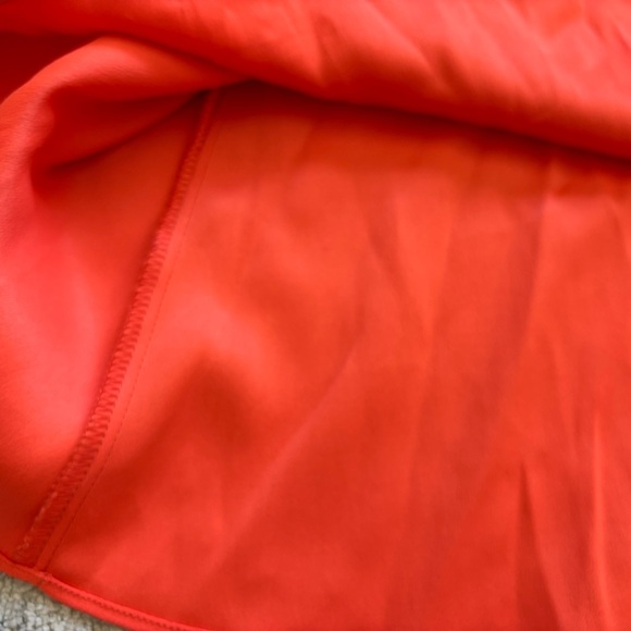 ALEXIS Vibrant Red Long Sleeve Dress Size Medium Sexy Trendy Fun Flirty Chic - Picture 5 of 7